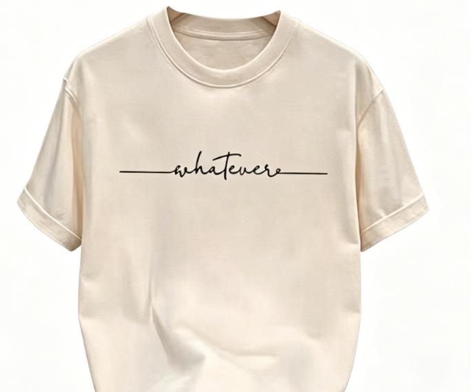 Unisexs Summer Cotton Fashionable Casual Sports Loose Plus Size Simple Letter Printed Round Neck Short Sleeved Tshirt Topmild