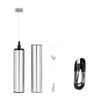 Kitchen Powerful Stirrer Milk Frother Handheld Foam Maker for Lattes Whisk Drink Mixer Coffee Electric Rechargable Egg Beater