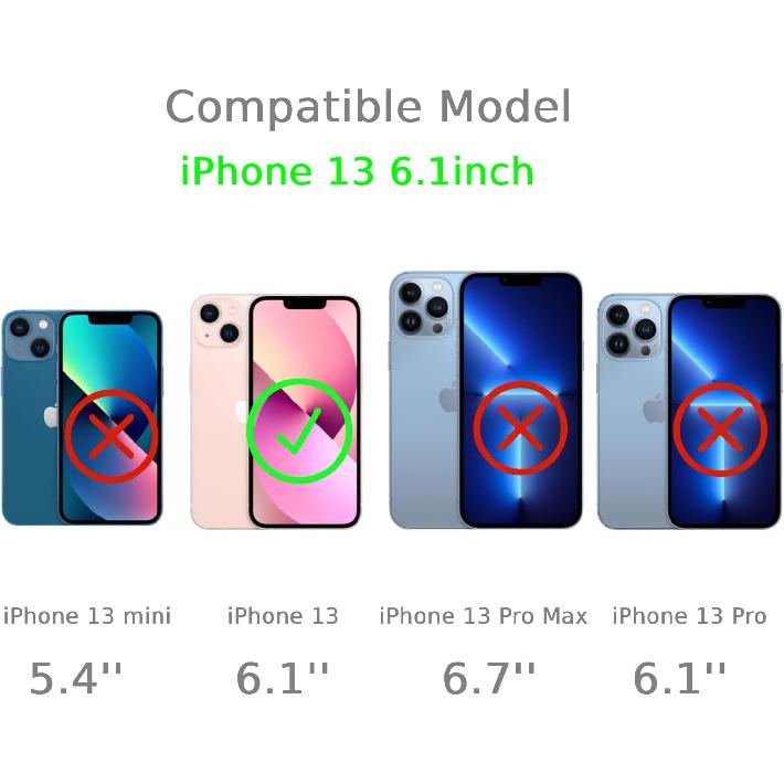 Watercolor Horse for iPhone 13, Horse Painting Case for iPhone 13, Cool TPU Bumper Case Cover