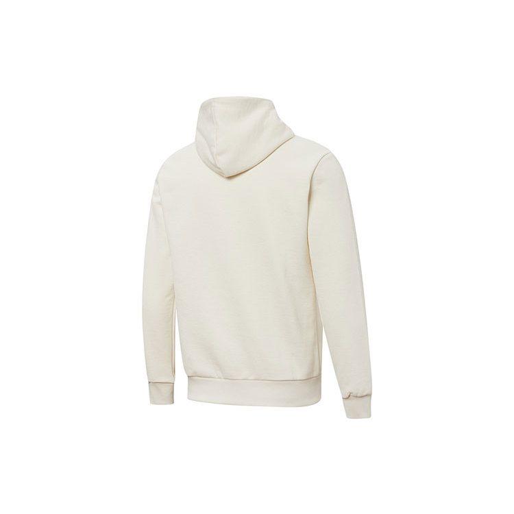 PUMA Sweatshirts Men's Ivory White Hooded Moderate Regular 536305-65