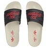 100 Thieves x Adidas Adilette Slide Black Red Unisex Sneakers Core-Black JR9152