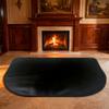 Indoor Fireplaces Mat Outdoor Flame Resistant Pad Nonslip Fiberglass Floor Protections Rug Mat Wood Stove Pad Easy to Use