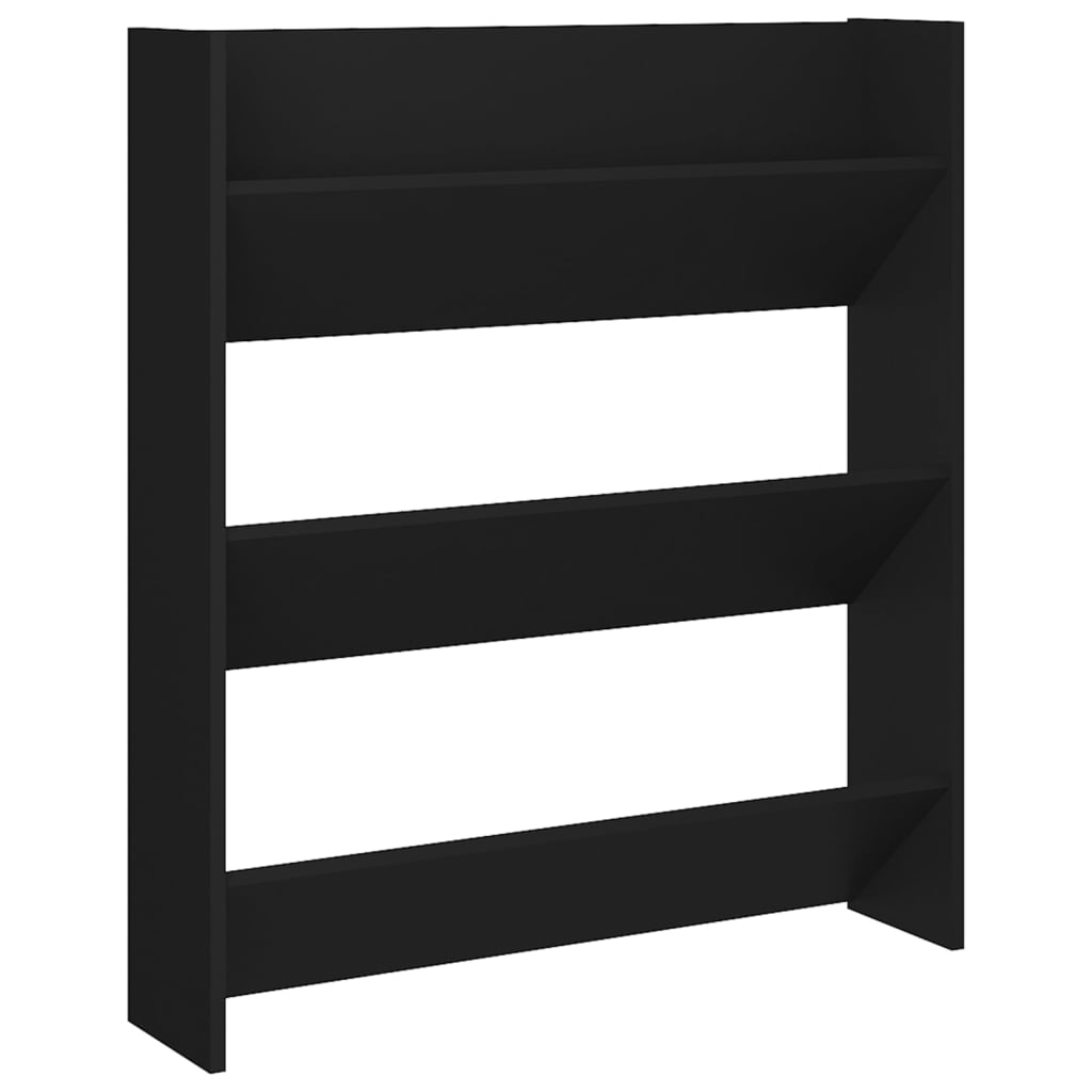 Einfacher Wandmontierter Schuhschrank Für Den Flur Mit Mehreren Ablageflächen, 80x18x90 Cm