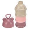 3 Schichten Babymilchpulver-Portionierer Abnehmbar Tragbar Stapelbar Drehbar Baby-Snack