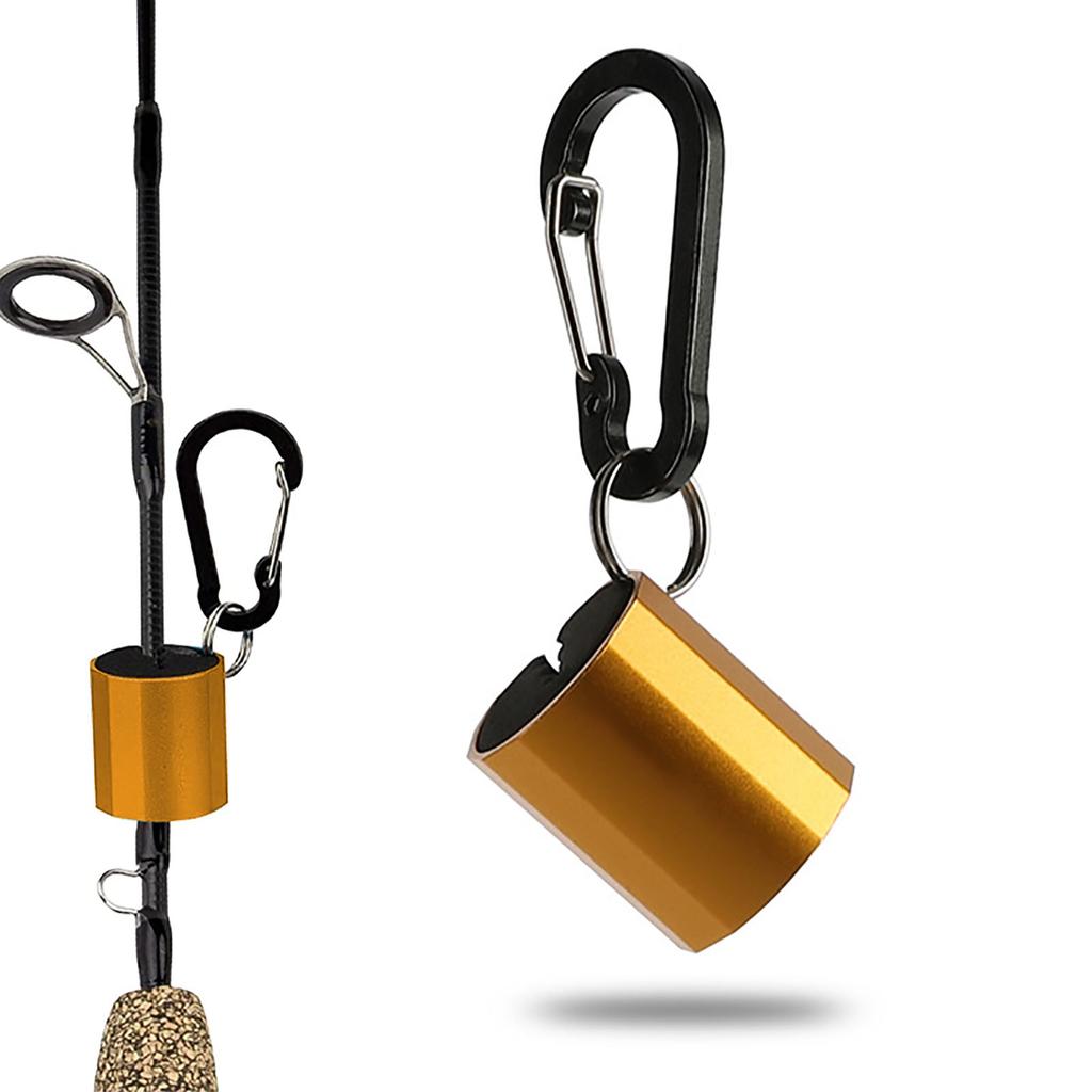 Fishing Rod Holder Portable Fly Rod Fishing Pole Holder Clips Multi-color Wading Staffs Tackle Accessories