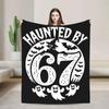 Super Warm Flannel Throw Blanket for Kids  Ice Cream Drip  Math Design    Ideal for Airplane Travel Bedspread