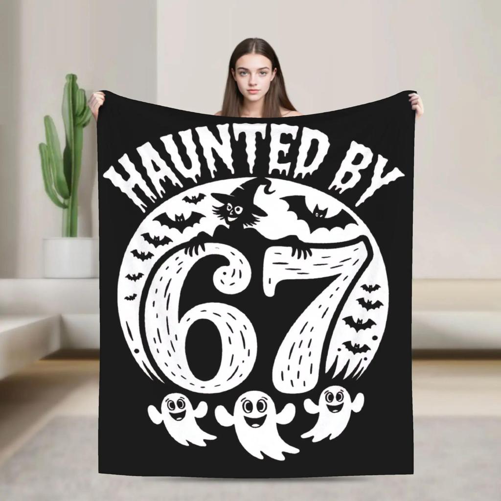 Super Warm Flannel Throw Blanket for Kids  Ice Cream Drip  Math Design    Ideal for Airplane Travel Bedspread