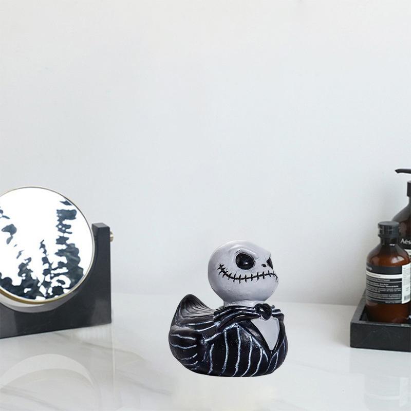 Klassische Horrorfilmfigur Ente Halloween Horrorfilm Ente Büro Schreibtisch Auto Armaturenbrett Dekoration Halloween Sammlerstück