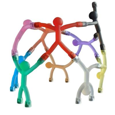 5/10pcs Fridge Magnets Man, Humanoid Magnetic Toys for Fridge People Mini Humanoid Colorful Magnetic Climbing Wall Villains Toys