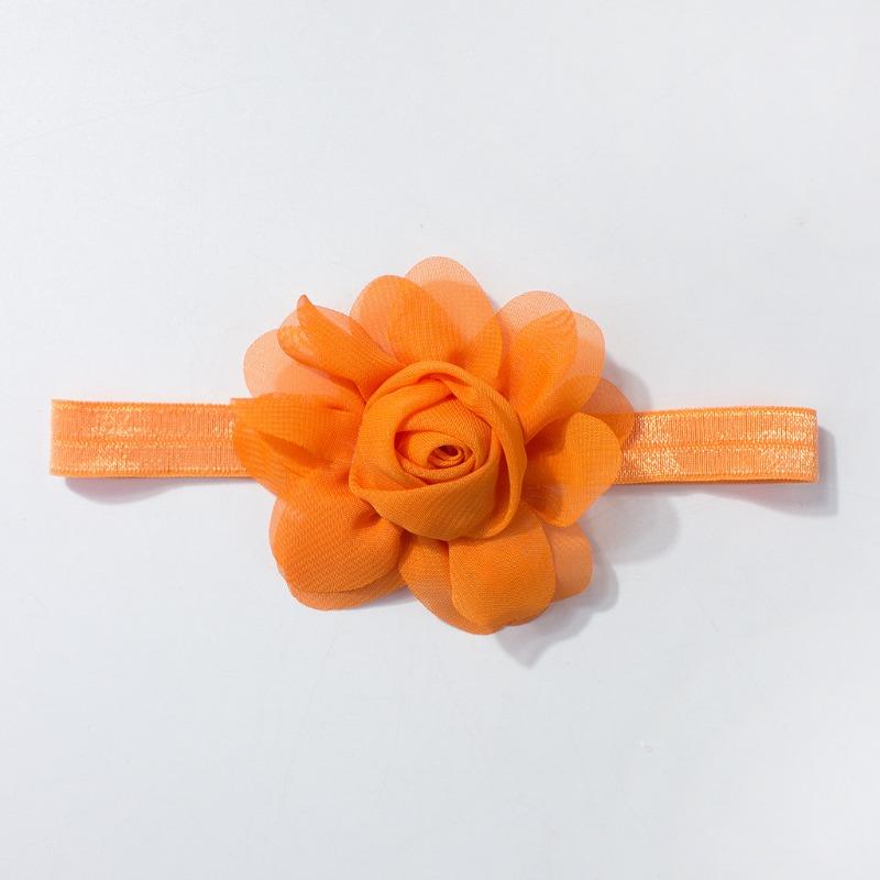 New children's chiffon flower headband, baby jewelry, baby jewelry, children's headband 11 colors