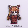 Hip Hop Animal Patch Iron On Patches On Clothes Little Yellow Duck Embroidery Patches For Clothing Stripe Badges Stickers Decor