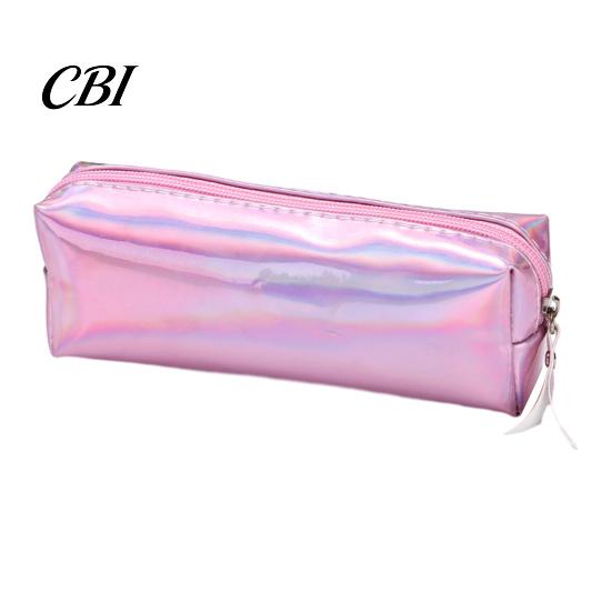 Anti-fouling Pencil Bag Gradient Color Case, Cute Cylindrical Pen Pouch for Case Girls, Waterproof Stationery Students School Supplies