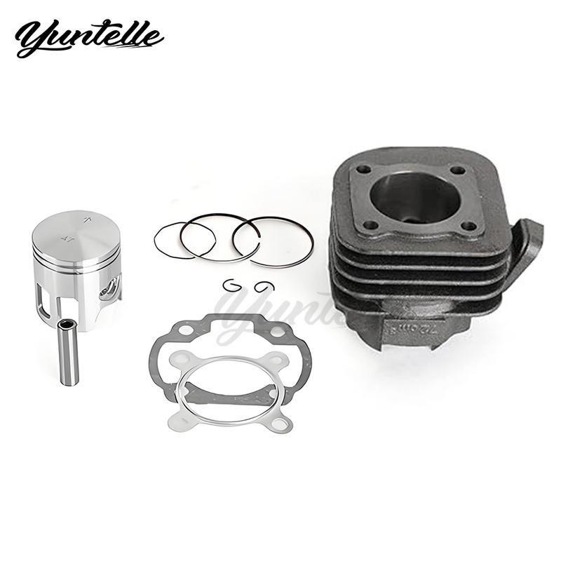 47mm 70cc Cylinder Block Kit For YAMAHA JOG50 JOG 50 1E40QMB Two-stroke ATV Motorcycle Accessories Engine Piston Ring Gasket Set