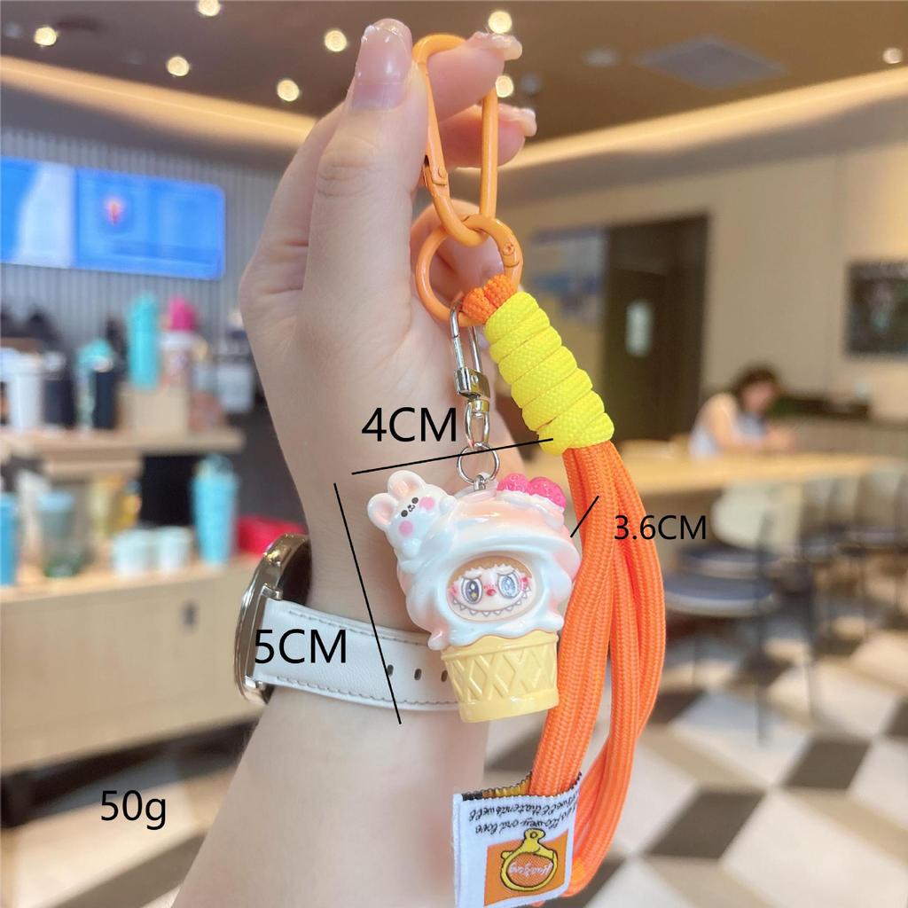 Resin Cone, Buck Tooth, Rag Cloth, Cute Key Chain, Doll, Bag Pendant, Mobile Phone Small Hanging Chain.