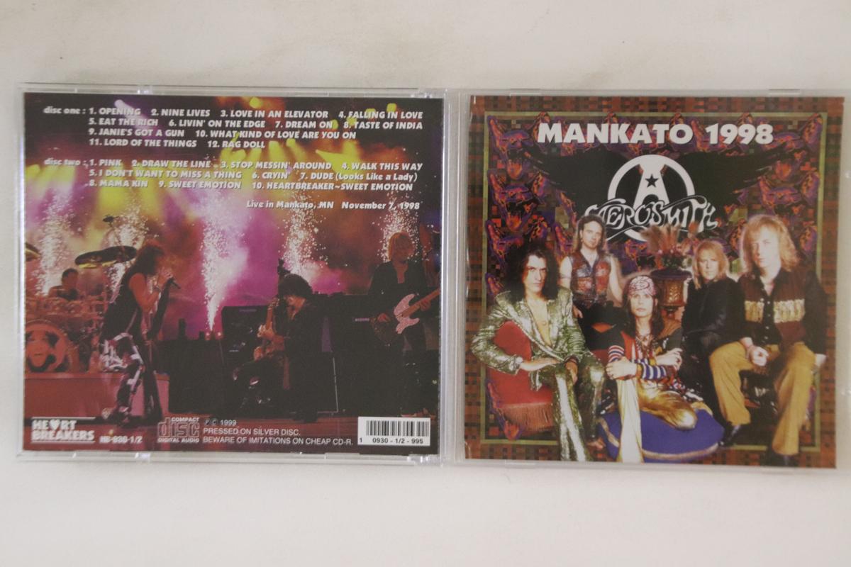 

CD AEROSMITH - Mankato 1998 HB9301 HERT BREAKERS 1999 Non Japan Rock Used