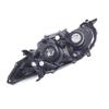 Compatible Front Headlight Assembly for 2010-2013 Toyota Corolla, Black and White Base