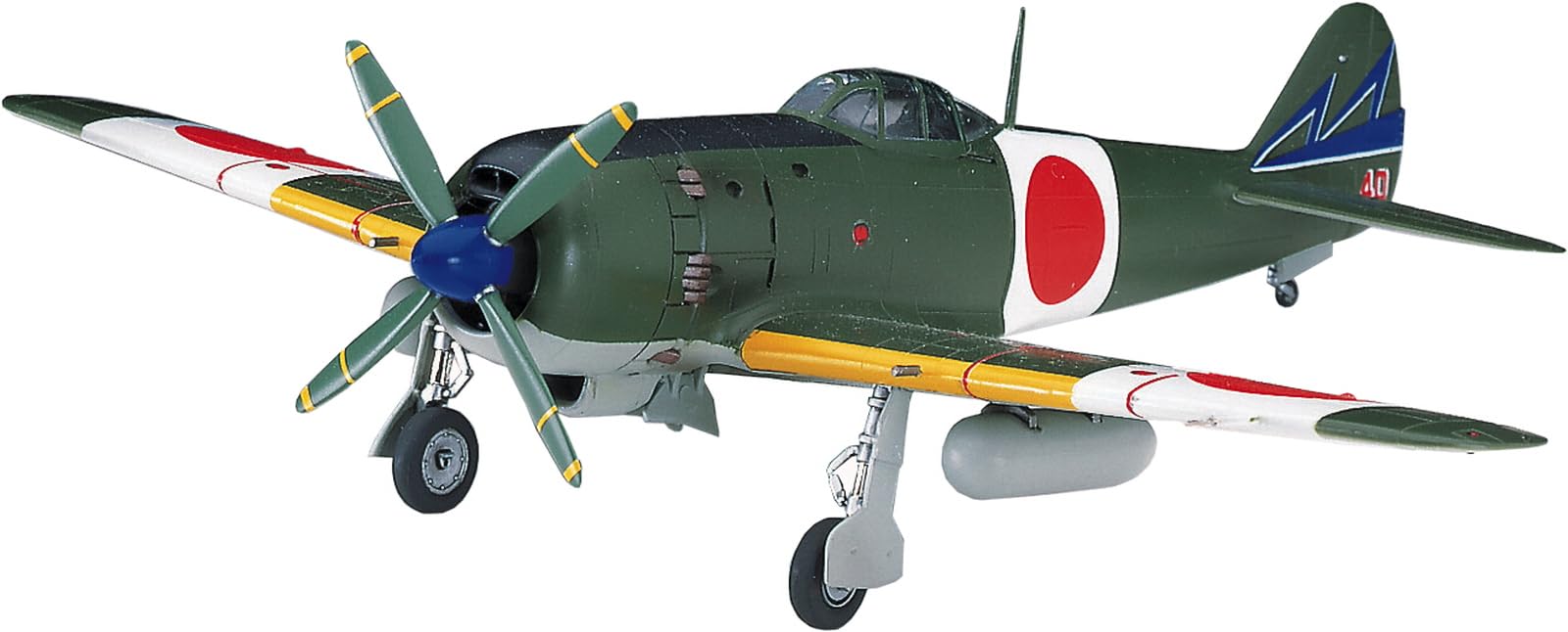 Hasegawa Японская армия Накадзима Хаяте Пластиковая модель A4 1/72 Ki-84