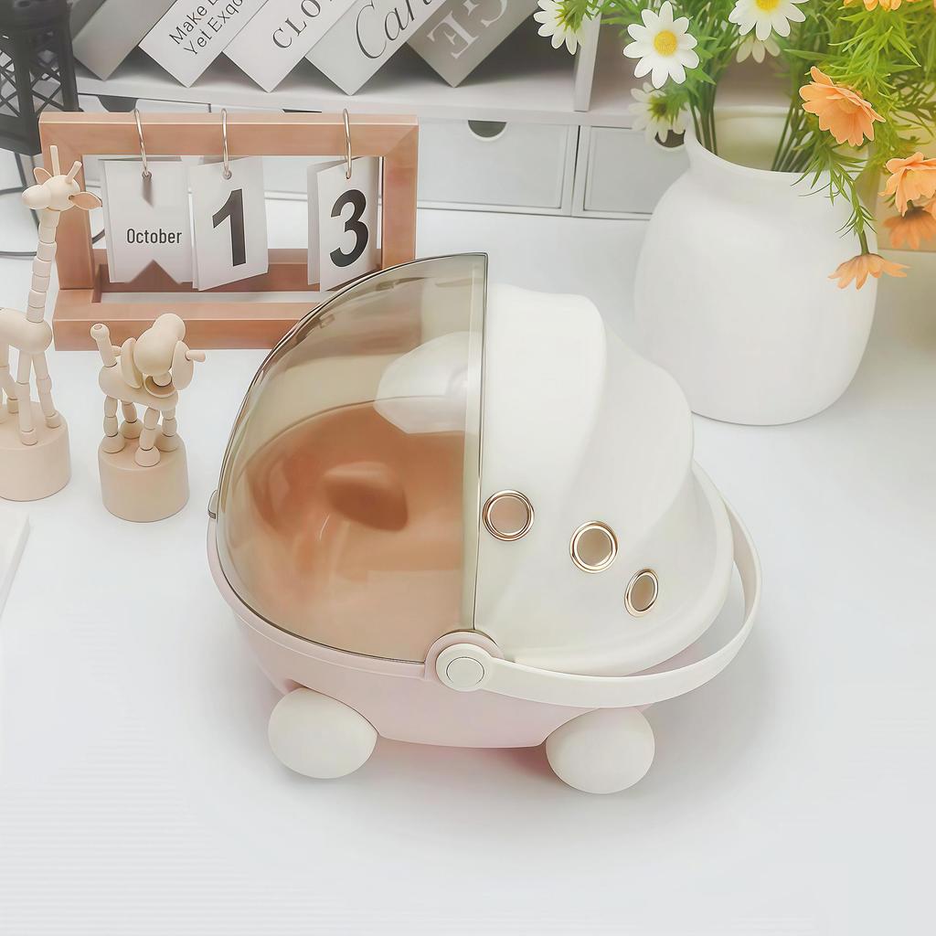 Cat Rabbit Breathable Pet Carrier: Cute, Escape-Proof Portable Cage for Hedgehogs, Sugar Gliders, Squirrels, and Hamsters