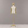 Korean Style Electroplated Female Torso Mannequin for Clothing Display