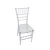 Clear Crystal Bamboo-Style Acrylic Chair for Outdoor Events and Dining