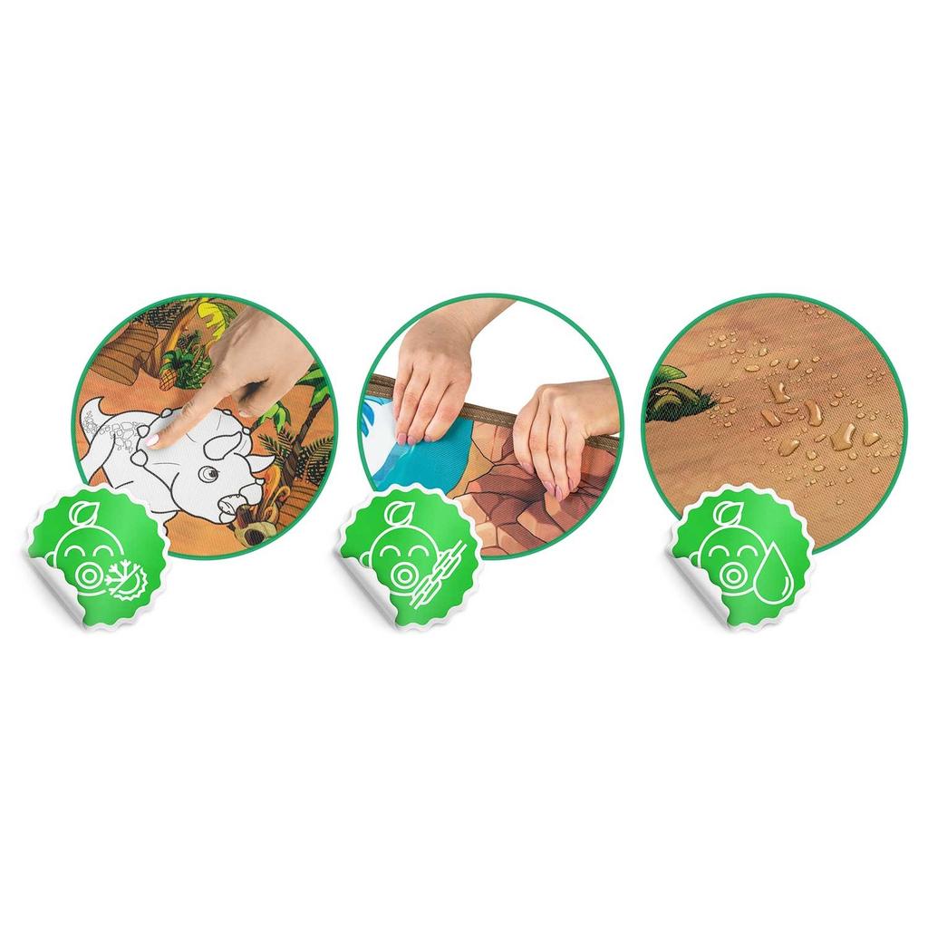 Foam Coloring Roll Mat 120 X 90 X Ricokids