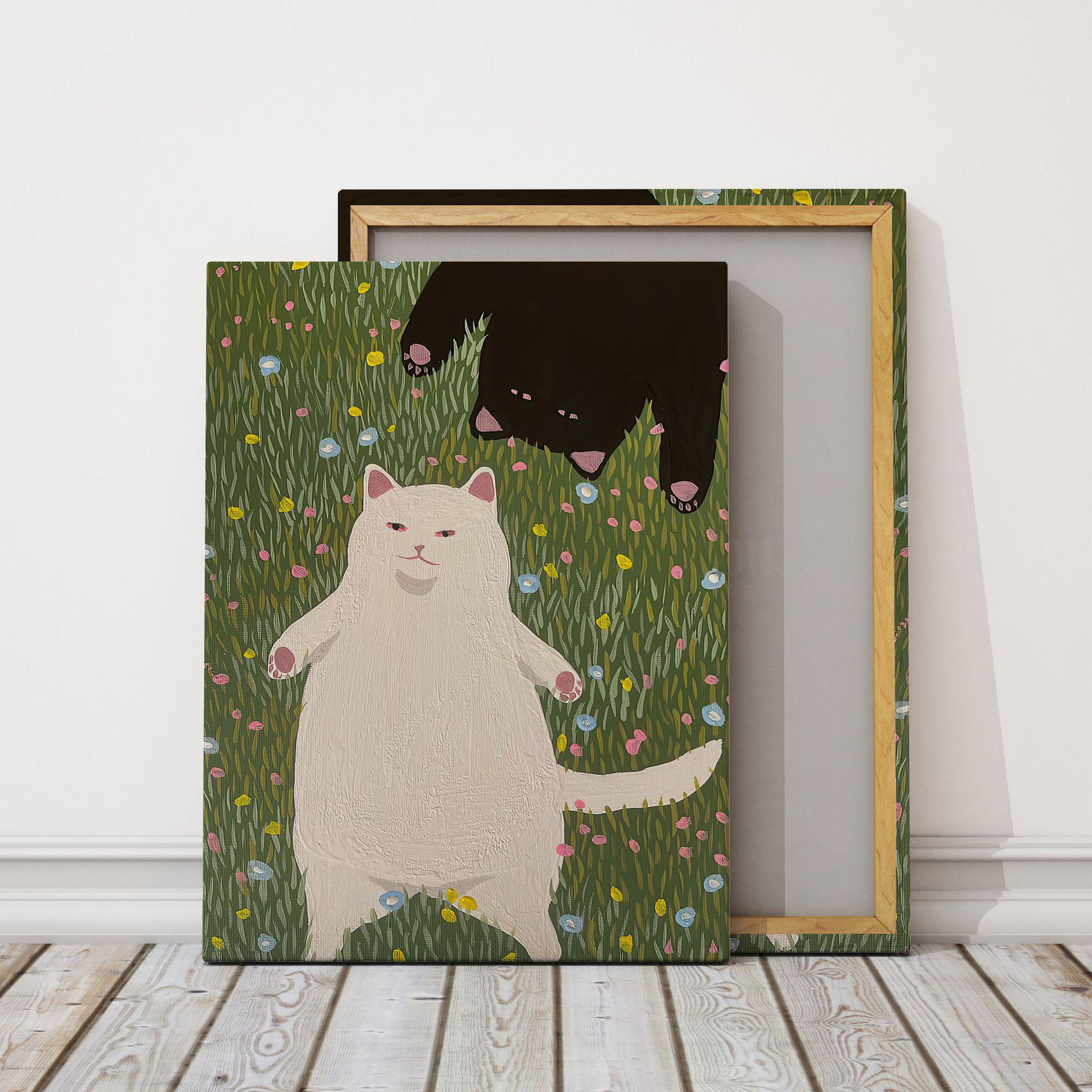 Custom Decorative Canvas Spray Painting Poster 20x30cm