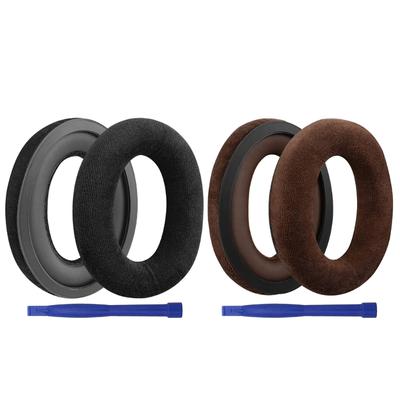 Cuscinetti auricolari confortevoli Cuscinetto auricolare Cuscinetti auricolari in schiuma morbida per HD598 CS HD599 Cuffie Padiglioni auricolari Manicotti in flanella Parte di ricambio