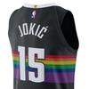 Nike NBA Dri-FIT Sleeveless Printed Pullover Player Edition 25-26 Season Denver Nuggets Nikola Jokic City Edition 15 Basketball Jersey HM6099-011