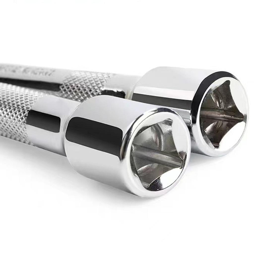 4Pcs 1/4inch Drive Extension Rod Set 3/8inch Drive Socket Extension Set Extension Joint Socket Adapter Extension Rod