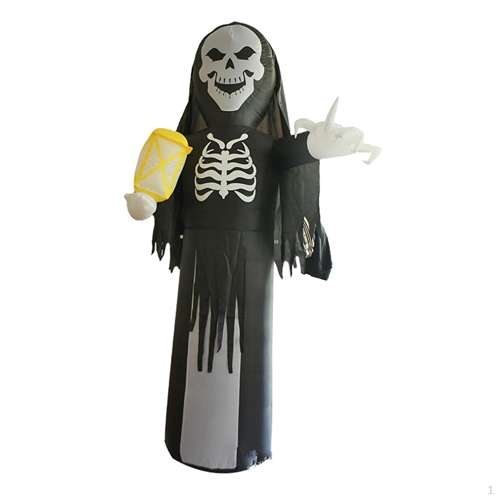 Halloween Decoration Grim Reaper Lightweight Decorations Skeleton Scary Skull