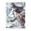 Anime Grandmaster Of Demonic Cultivation Mo Dao Zu Shi Decken Fleece-Kuscheldecke Überwurfdecken für Bettwäsche Überwürfe Tagesdecke