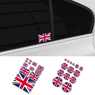 British Union Jack Flag Car Stickers UK Decal Vinyl Decoration Motorcycle Decor Stickers Waterproof Sunscreen Car Styling Cover