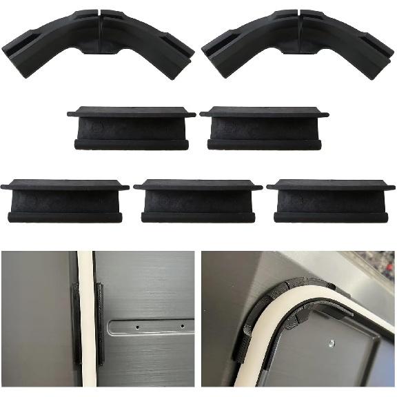 Light Strip Kit Brackets Replacement for Philips Hue Play Gradient Lightstrip Mounting 7Pcs-Set