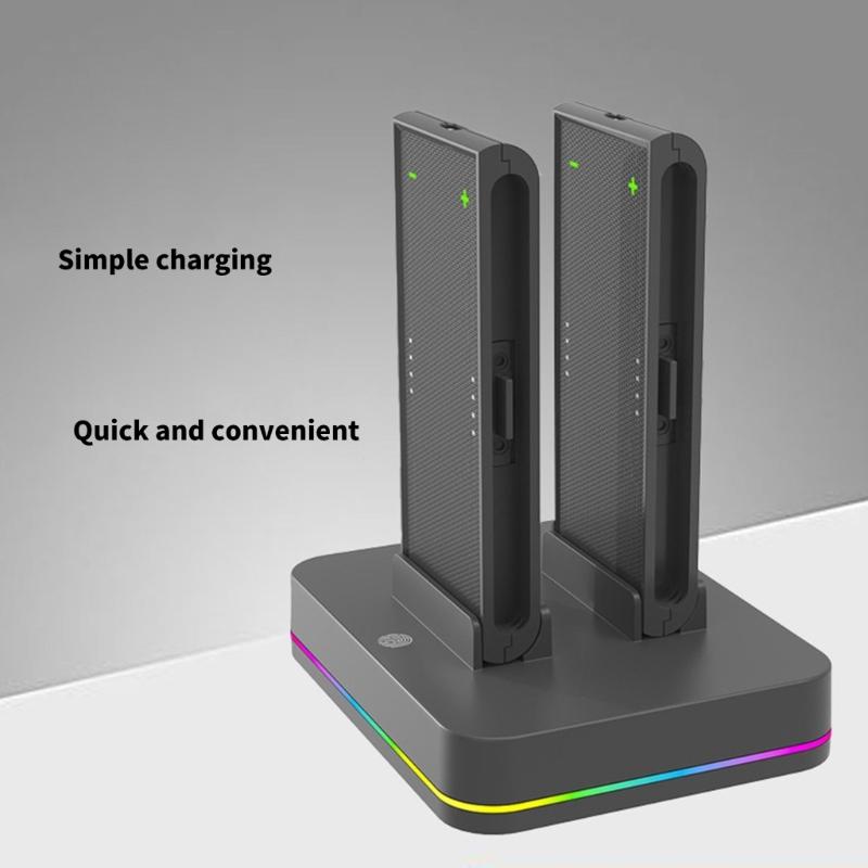 Multi Handle Charging Station for NS2 Gamepad Simultaneous 4 Controller Charging AL Chip Technology