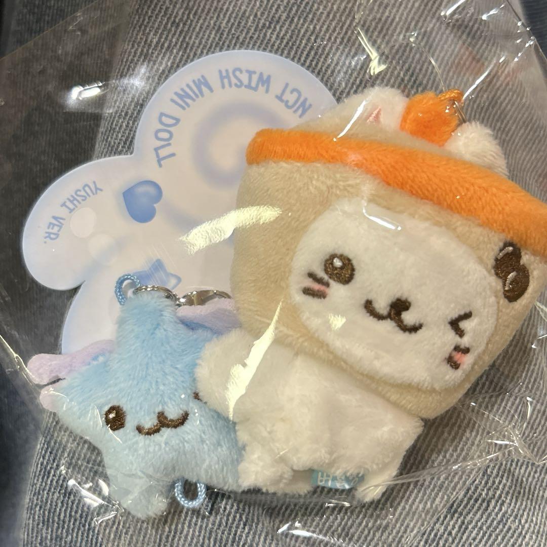 

[Б/У] NCTWISH Сеульский концертный лайтстик Мини-кукла Брелок Юши Bubble Nyan