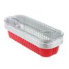Home Kitchen Foil Cake Boxes Aluminum Foil Cup Cake Pans  Golden/White/Blue/Pink/Red Covered Pudding Boxes 10PCS