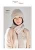 Women's 100% Pure Cashmere Double-Layer Knitted Hat - Warm & Fashionable for Autumn/Winter