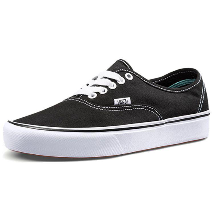 Vans ComfyCush Authentic Black Unisex Sneakers True-White VN0A3WM7VNE