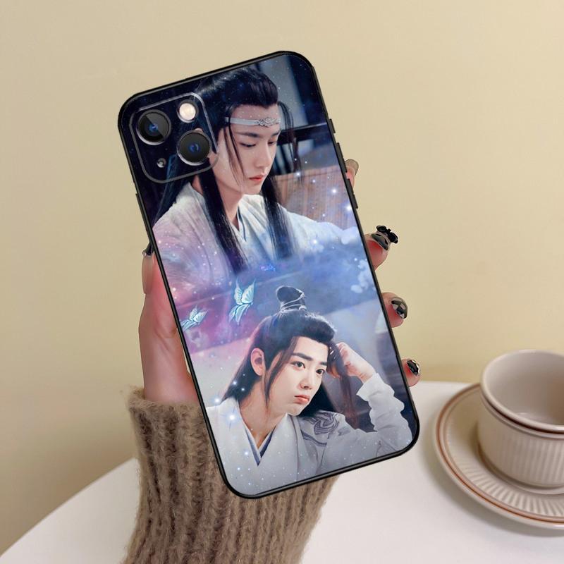 The Untamed Xiao Zhan Wang Yibo Phone Case For iPhone 15 14 13 12 11 16 Pro Max Mini X XS XR Max 7 8 Cover Funda