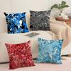 Fluid Wave Art Cushion Cover Soft Short Plush Pillow Cover Smooth Cozy Texture Aesthetic Cushion Case Home Decor