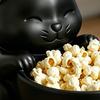 Cat Shape Storage Ornaments Large Capacity Bowl Storage Box 3D Print Molding Desktop Organizer for Snacks Keys Small Items