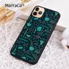 Vintage Seamless Chemistry Laboratory Phone Case For iPhone 17 Air 16 pro max 15 14 plus 12 13 Cover coque