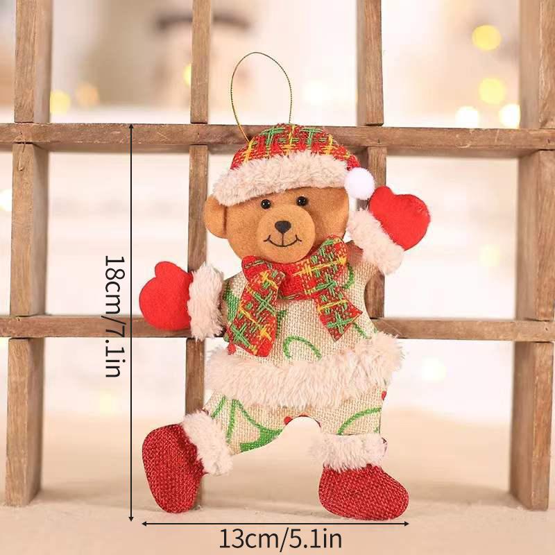 Christmas Dolls Christmas Ornaments  New Year Hanging Pendant Xmas Decor Christmas Gifts Doll Christmas Decorations Navidad