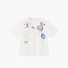 MQD Girls' Cartoon Print Casual Short-Sleeve T-Shirt