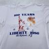 Vintage Statue of Liberty T-Shirt Mens XS Atlantic Highlands NJ 1986 80s