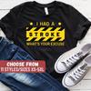 Funny I Had A Stroke Whats Your Excuse T Shirt Recovery Survivor Present Casual Sizes Xs 5xl Vintage Homme Breathable