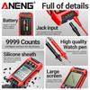 Digital Multimeter Smart ANENG  AC/DCVoltage Capacitance Meter 6000 Counts Auto Electrical Temp Resistance Transistor Test tools