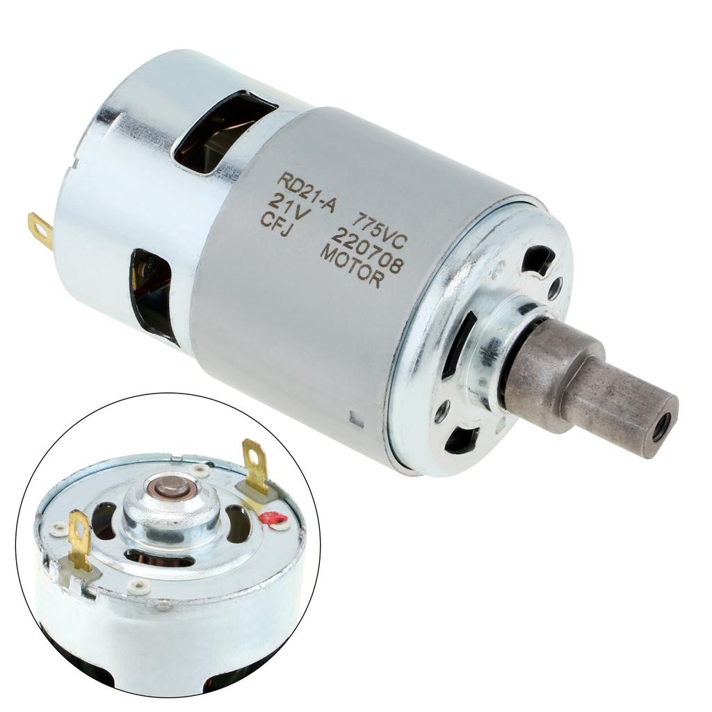 775 DC Motor 18-21V 15000RPM High Speed Blower Motor for Dust Collector / Industrial Soot Blower
