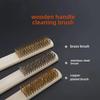 Long Handle Copper Wire Brush for Rust Removal and Barbecue Cleaning