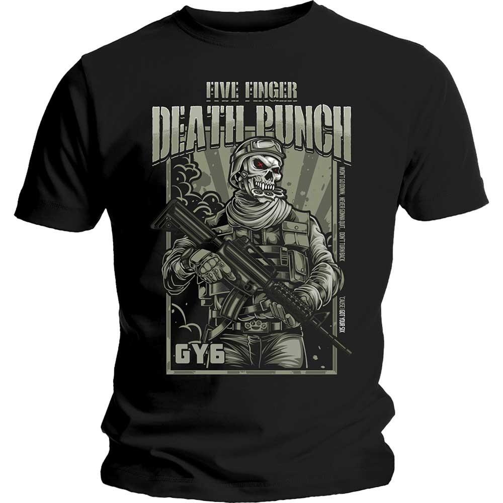 Five Finger Death Punch War Soldier Unisex S-5XL Shirt SB45 M